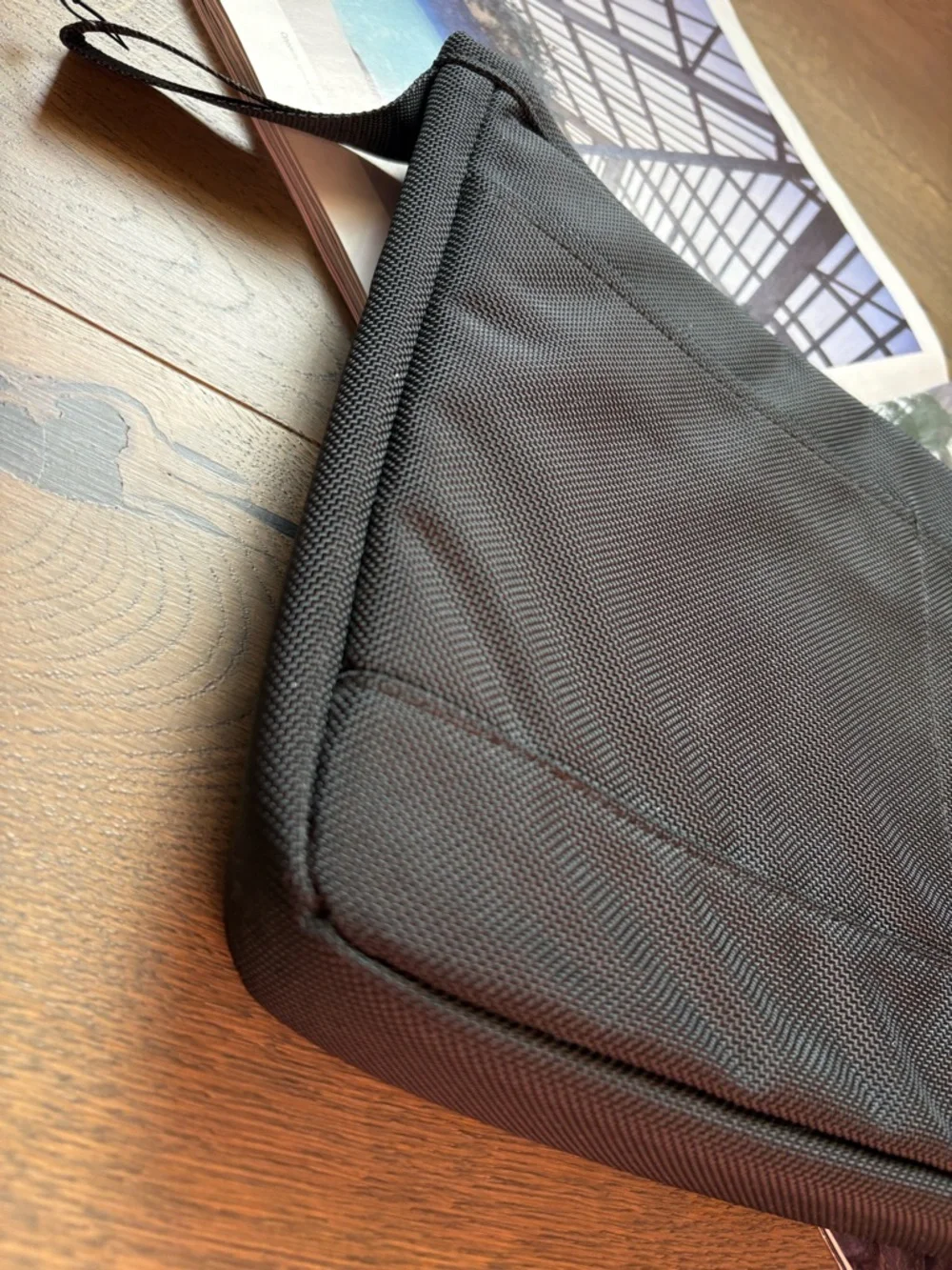 TUMI Ballistic Padded Nylon Laptop Insert Pocket/Sleeve In Black